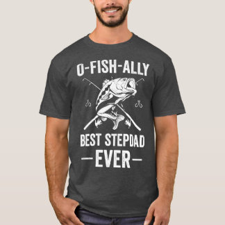 Stepdad Beste Stepdad je Fisch T-Shirt