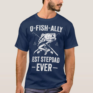 Stepdad Beste Stepdad je Fisch T-Shirt