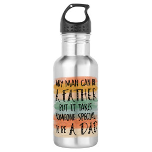 Stepdad Father's Day-Geschenk Besondere Väter Edelstahlflasche