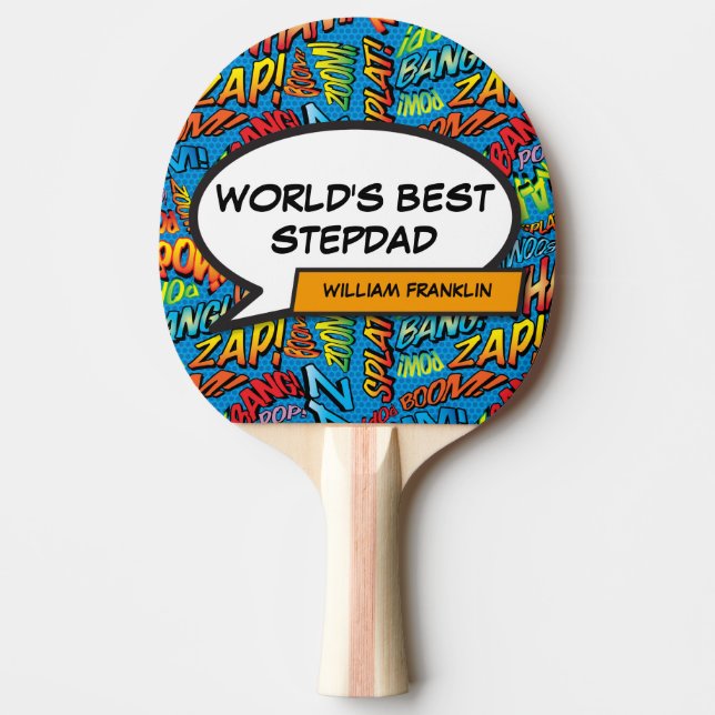 Stepdad Funny Cool Modern, der beste Stepfather de Tischtennis Schläger (Vorderseite)
