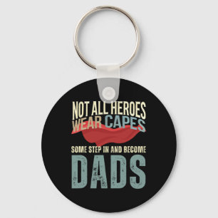 Stepdad Shirt von Kids Men Funny Vathday Schritt Schlüsselanhänger