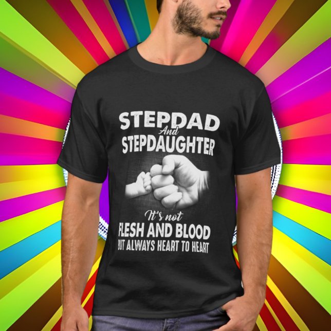 Stepdad StepTochter Wortart-Stimmung T-Shirt (Von Creator hochgeladen)