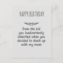 Stepfather Gift Postkarte