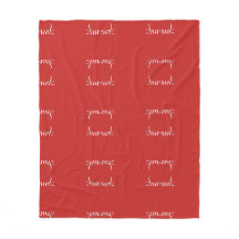 Steph personalisierte Fleece-Decke