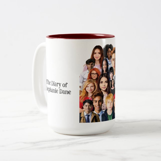 Stephanie Dane und Friends Tasse (Vorderseite Links)