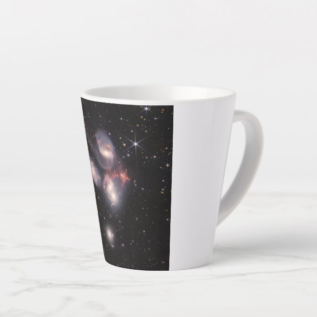 Stephans Quintet 5 Galaxies Deep Field James Webb Milchtasse (Rechte Ecke)
