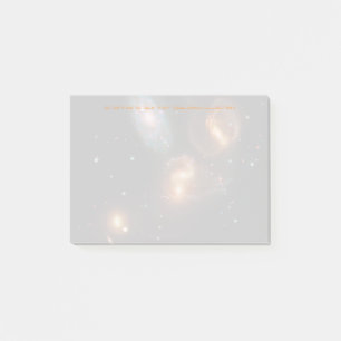 Stephans Quintet-Galaxie-Cluster für den Weltraum Post-it Klebezettel