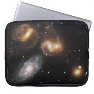 Stephans Quintet: Galaxie-Galaktische Trümmer Laptopschutzhülle