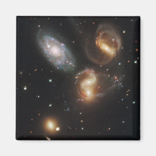 Stephans Quintet: Galaxie-Galaktische Trümmer Magnet