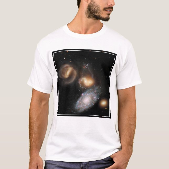 Stephans Quintet-Galaxien T-Shirt (Vorderseite)