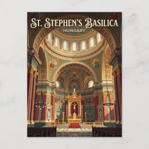 Stephansbasilika Ungarn Postkarte