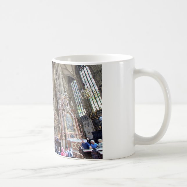 Stephansdom, Wien Österreich Kaffeetasse (Rechts)