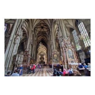 Stephansdom, Wien Österreich Poster