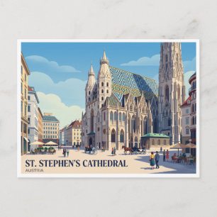 Stephansdom Wien Österreich Postkarte
