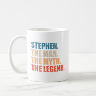 Stephen der Mann die Legende Kaffeetasse