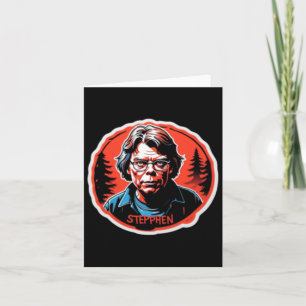 Stephen King Sticker Karte