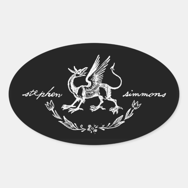 Stephen Simmons Griffin Sticker (Vorderseite)