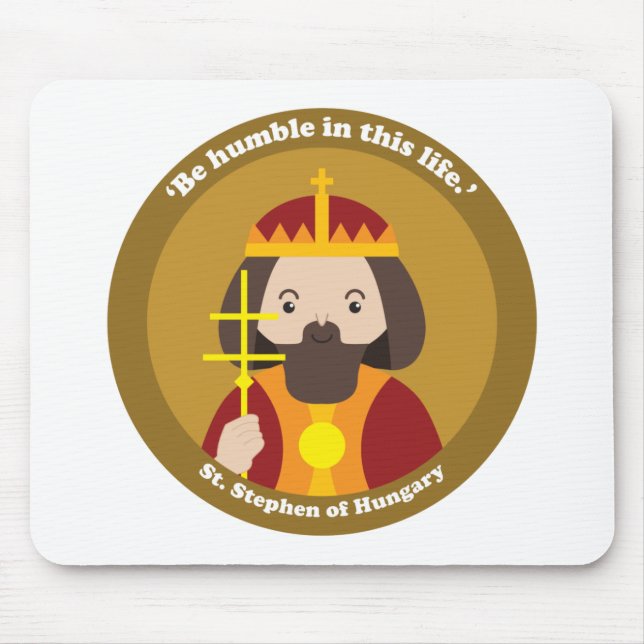 Stephen von Ungarn Mousepad (Vorne)