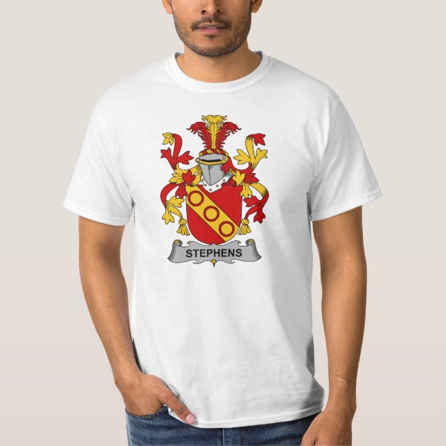 Stephens Familienwappen T-Shirt (Vorderseite)