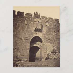 Stephen's Gate in Jerusalem Postkarte