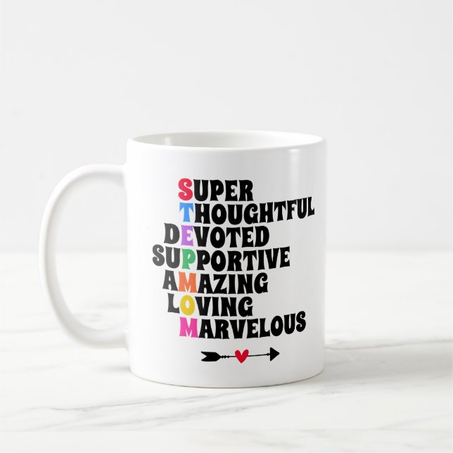 StepMom Gift Step Mother StepMother Kaffeetasse (Links)