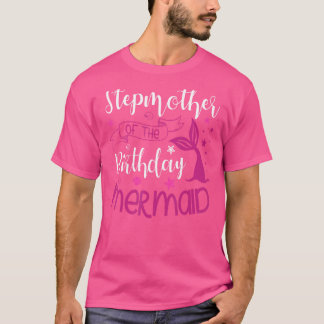 Stepmutter des Geburtstagsmagd-Party Bday Cele T-Shirt
