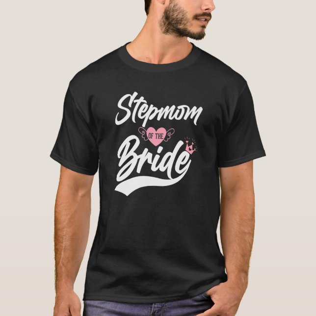 Stepmutter Stepmutter Step Mama W T-Shirt (Vorderseite)