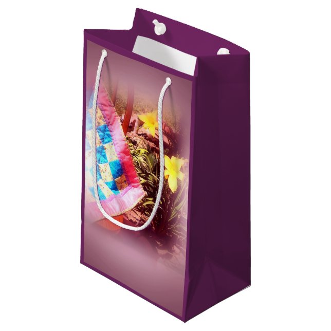 Steppen hübsch kleine geschenktüte (Vorderseite Schrägansicht)