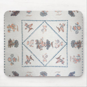 Steppen Sie "im Broderie Perse", c.1800 Mousepad