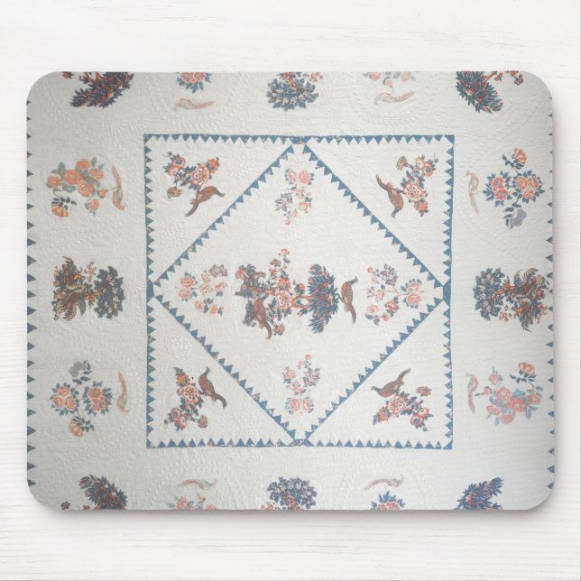 Steppen Sie "im Broderie Perse", c.1800 Mousepad (Vorne)