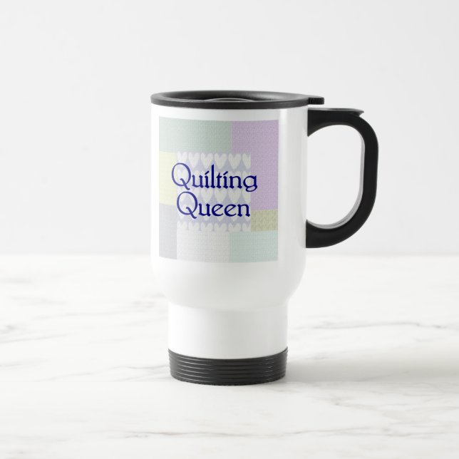 Steppende Königin-Tasse Reisebecher (Rechts)