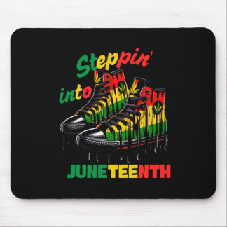 Steppin' Into Juneteenth Mousepad