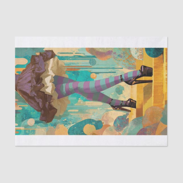 Stepping Into My Purpose2 Seidenpapier (Vorderseite)