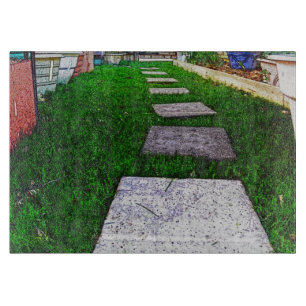 Stepping Stones by Shirley Taylor Schneidebrett
