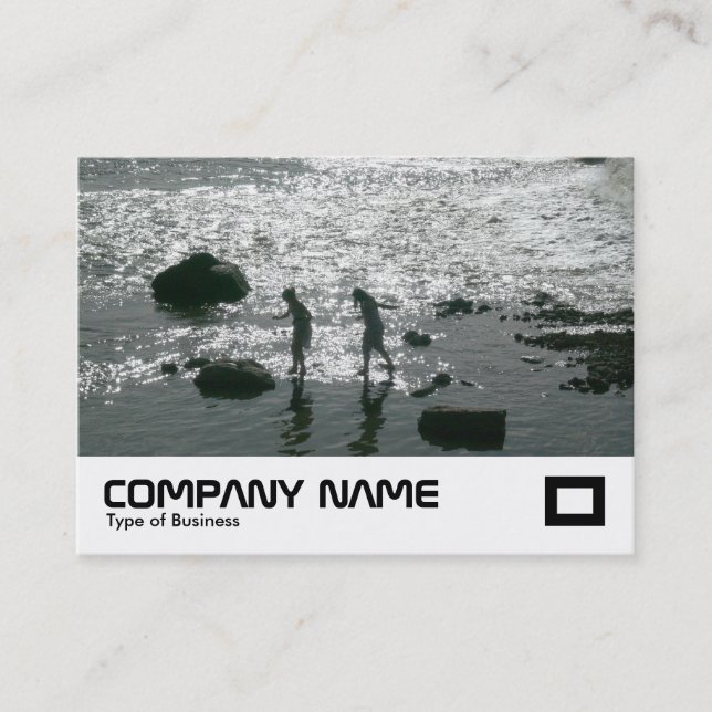 Stepping Stones Visitenkarte (Vorderseite)