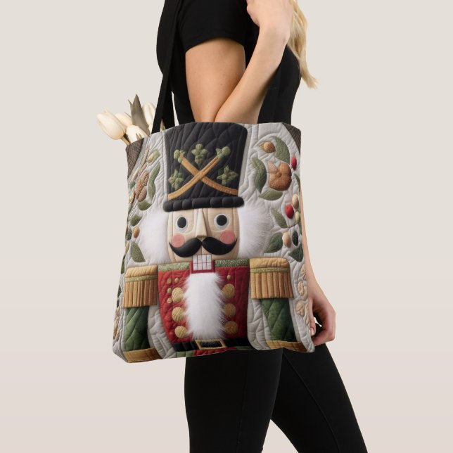 Steppmuster des Nutcrackers Tasche (Von Nahem)