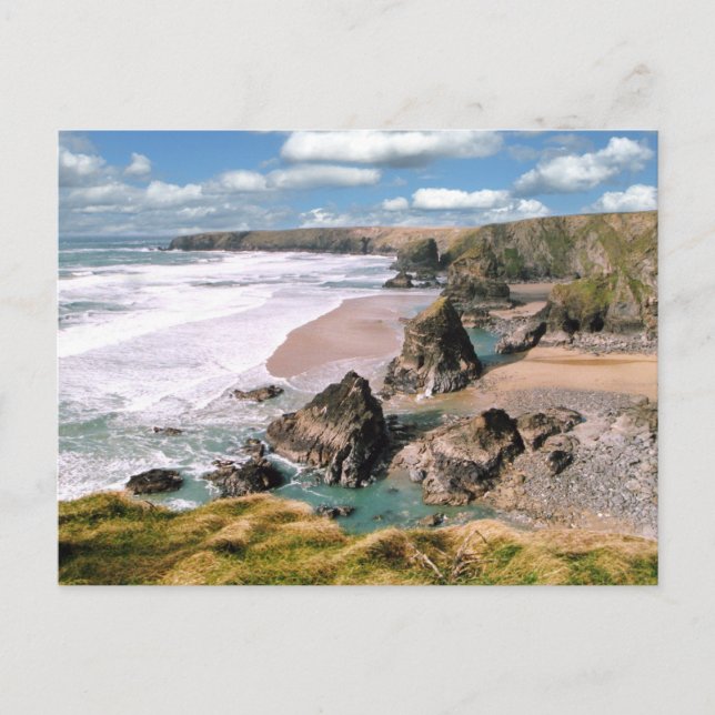 Steps, Cornwall Postkarte (Vorderseite)