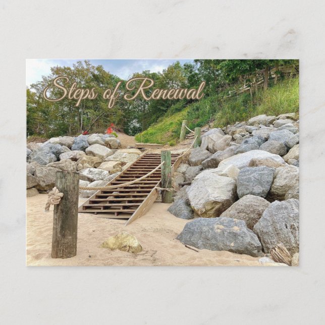 Steps of Renewal  Postkarte (Vorderseite)