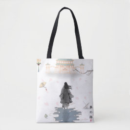 Steps Through Quiet Dreams Tote Tasche