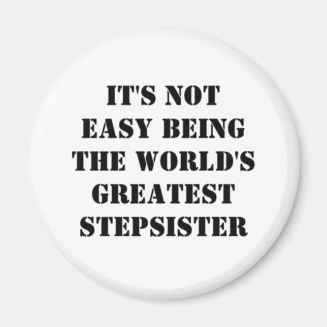 StepSchwester Magnet (Vorne)