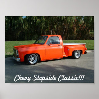 Stepside, Chevy Stepside Classic!!! Poster