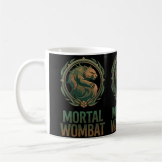 Sterblicher Wombat Kaffeetasse