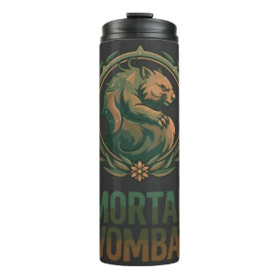 Sterblicher Wombat Thermosbecher