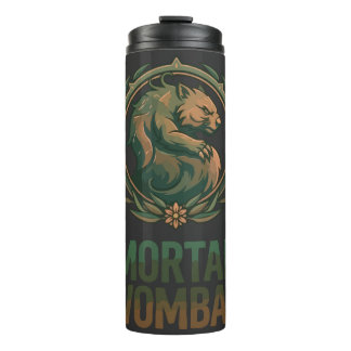 Sterblicher Wombat Thermosbecher
