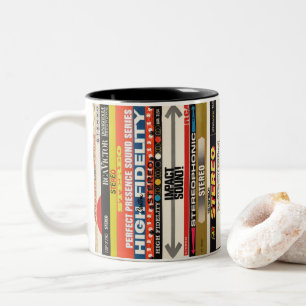 Stereo-Tasse Zweifarbige Tasse