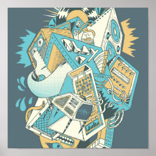 Stereocromatico Poster