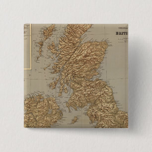 Stereografische Karte, Britische Inseln Button