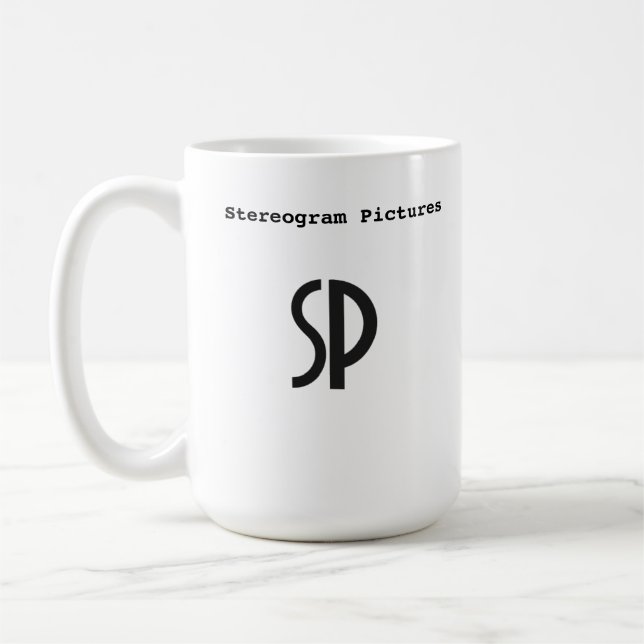 Stereogramm stellt Tasse dar (Links)