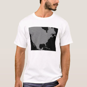 Stereoskopische Ansicht von Nordamerika 2 T-Shirt