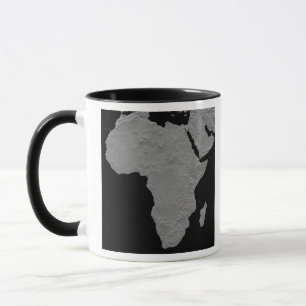 Stereoskopische Sicht Nordamerikas Tasse